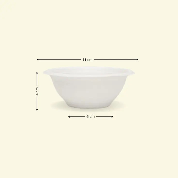 Bagasse Bowl 200ML ecopek