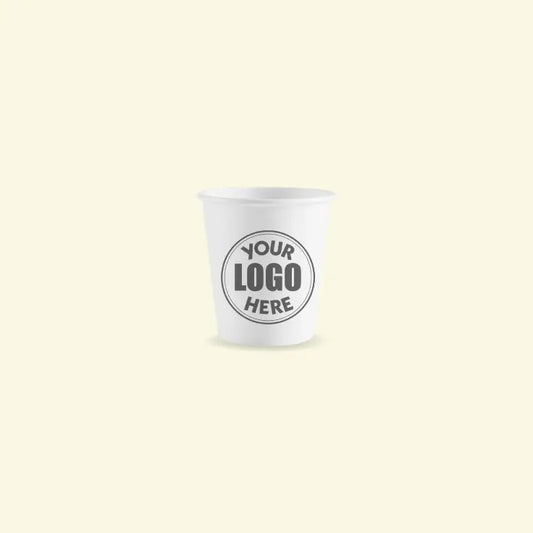 White paper cups 4 oz ecopek