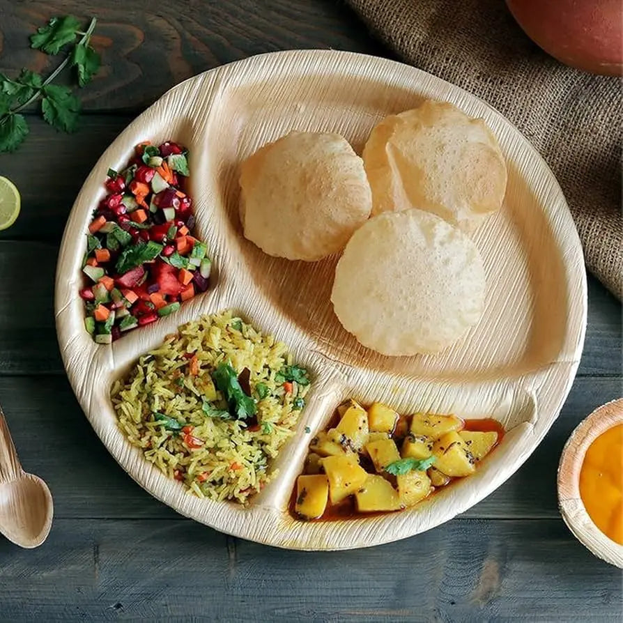 Areca Leaf Meal Plate ecopek