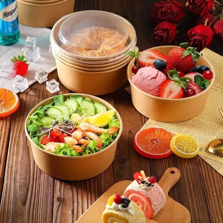 Kraft Paper Bowls ecopek