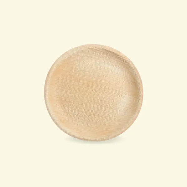 Areca leaf round plates 10" inch ecopek