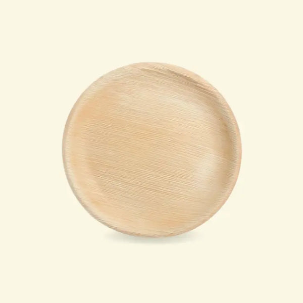 Areca leaf round plates 12" inch ecopek