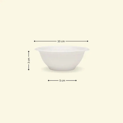 Bagasse Bowl 100ML ecopek