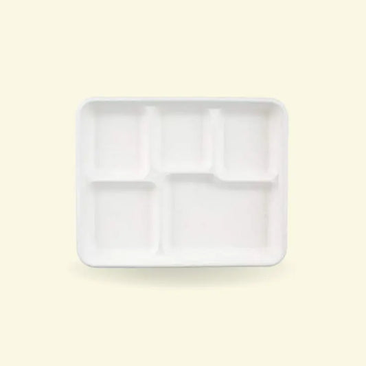 Bagasse meal Square plates  11" inch 5CP ecopek