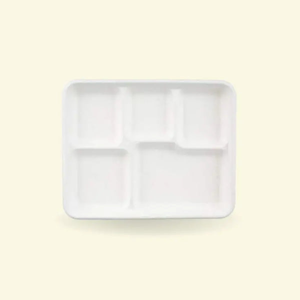 Bagasse meal Square plates  11" inch 5CP ecopek