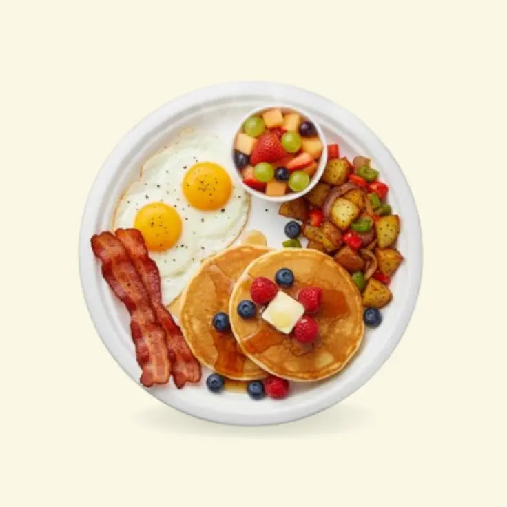 Bagasse round plates 11" inch ecopek