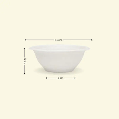 Bagasse Bowl 200ML ecopek