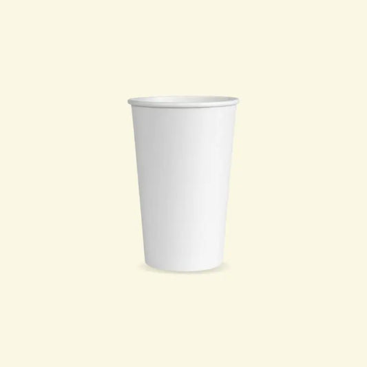 White paper cups 20 oz ecopek