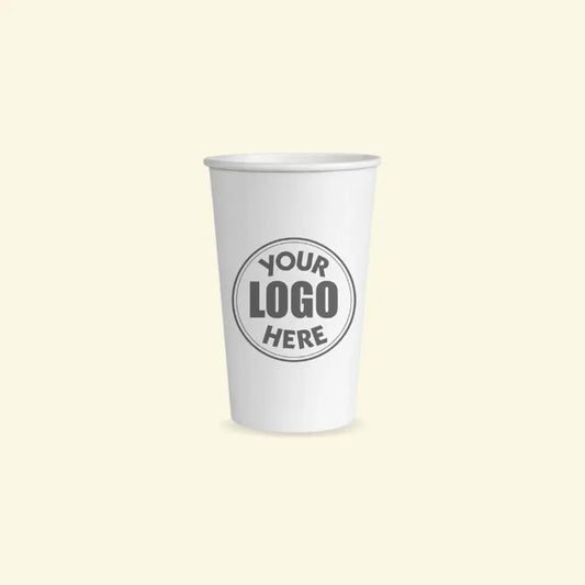 White paper cups 20 oz ecopek
