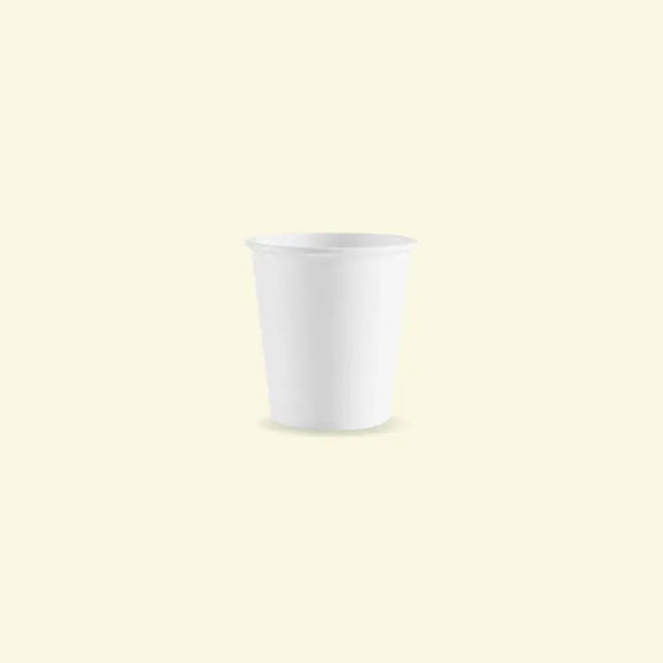 White paper cups 4 oz ecopek