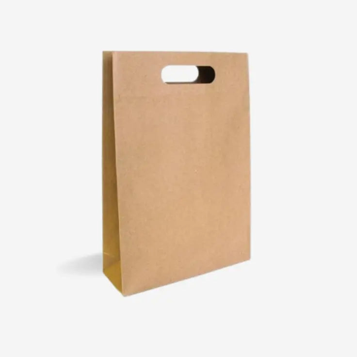 Brown Paper Bag D-Cut Handle 36x12x24 ecopek