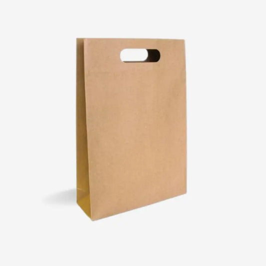 Brown Paper Bag D-Cut Handle 36x12x24 ecopek