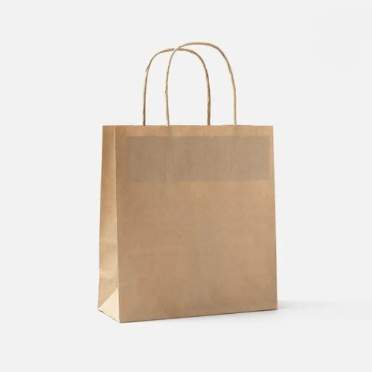 Brown Paper Bag With Twisted Handle 30x14x29 My Store