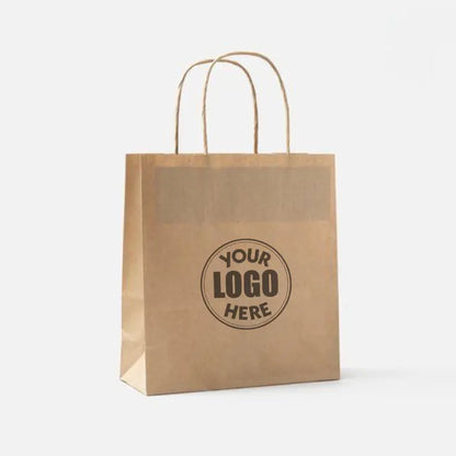 Brown Paper Bag With Twisted Handle 28x11x21 My Store